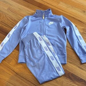Nike Kids Lavender Track Jacket & Joggers Set
